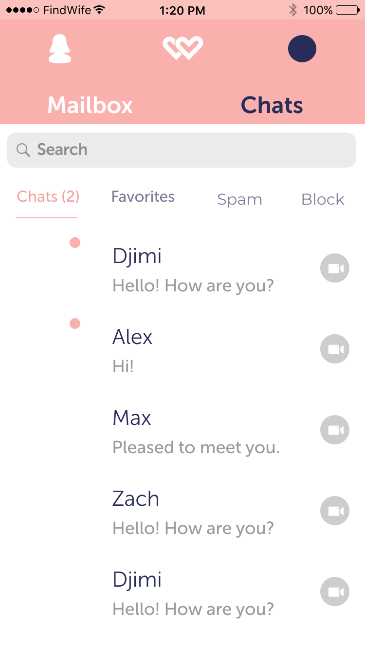 Section - chat (Chats) Version 1